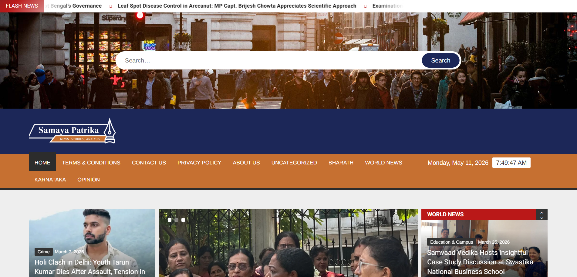 Wordpress Development for News Website